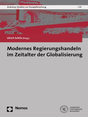 cover image of Modernes Regierungshandeln im Zeitalter der Globalisierung